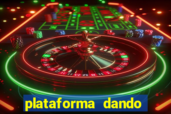 plataforma dando bonus de cadastro